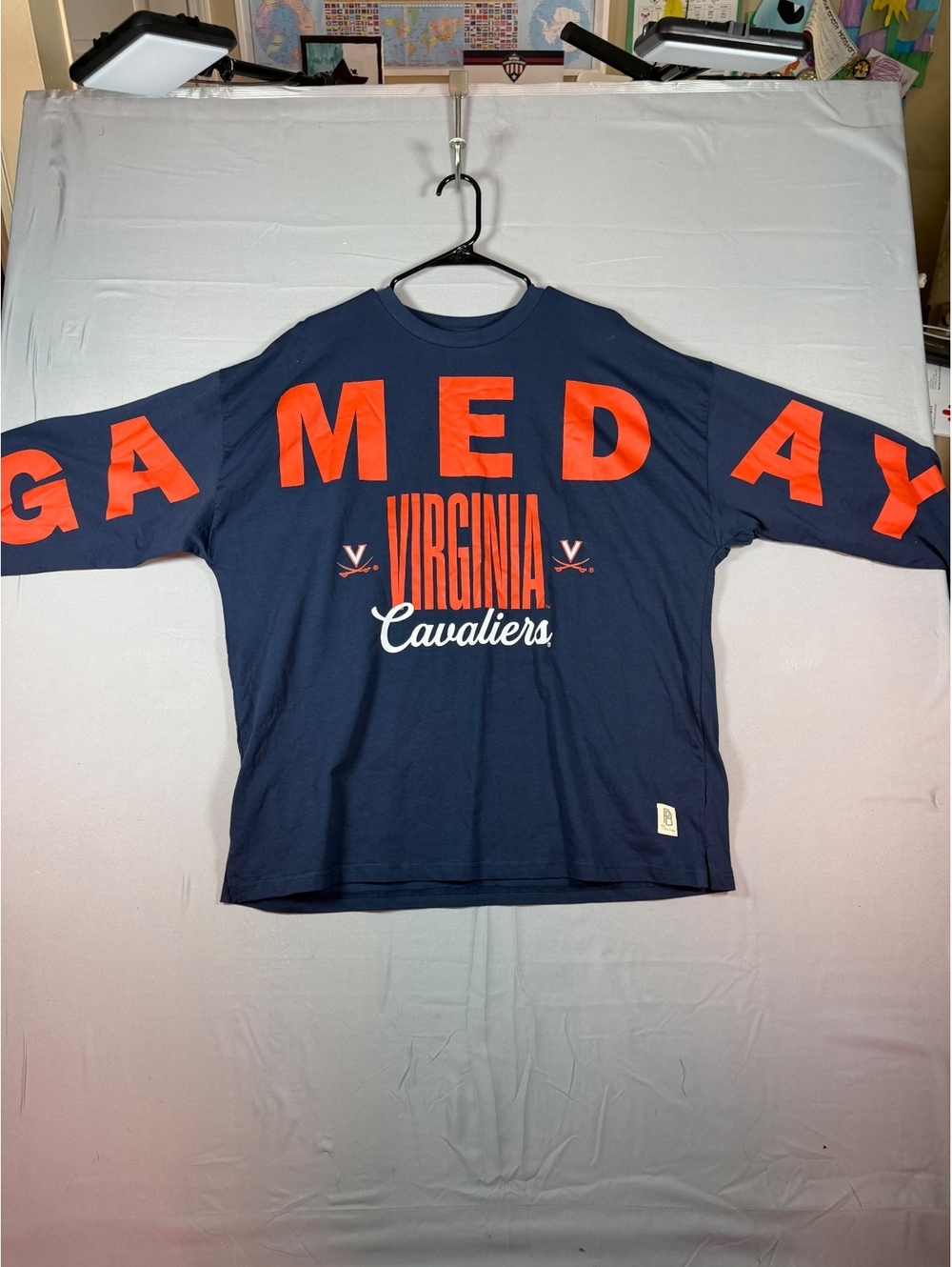 Pressbox Virginia Cavaliers Gameday Long Sleeve T-Shirt